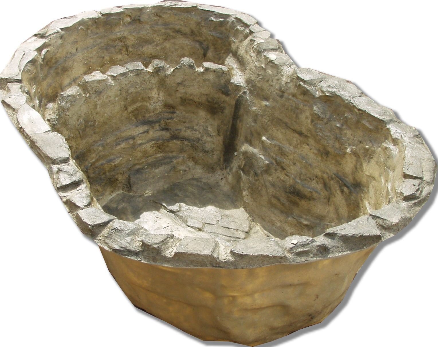 Komplettanlage Anlage Fulda Granit, Grau/Grün, 112 x 70 x 31 cm/100l/7-teilig