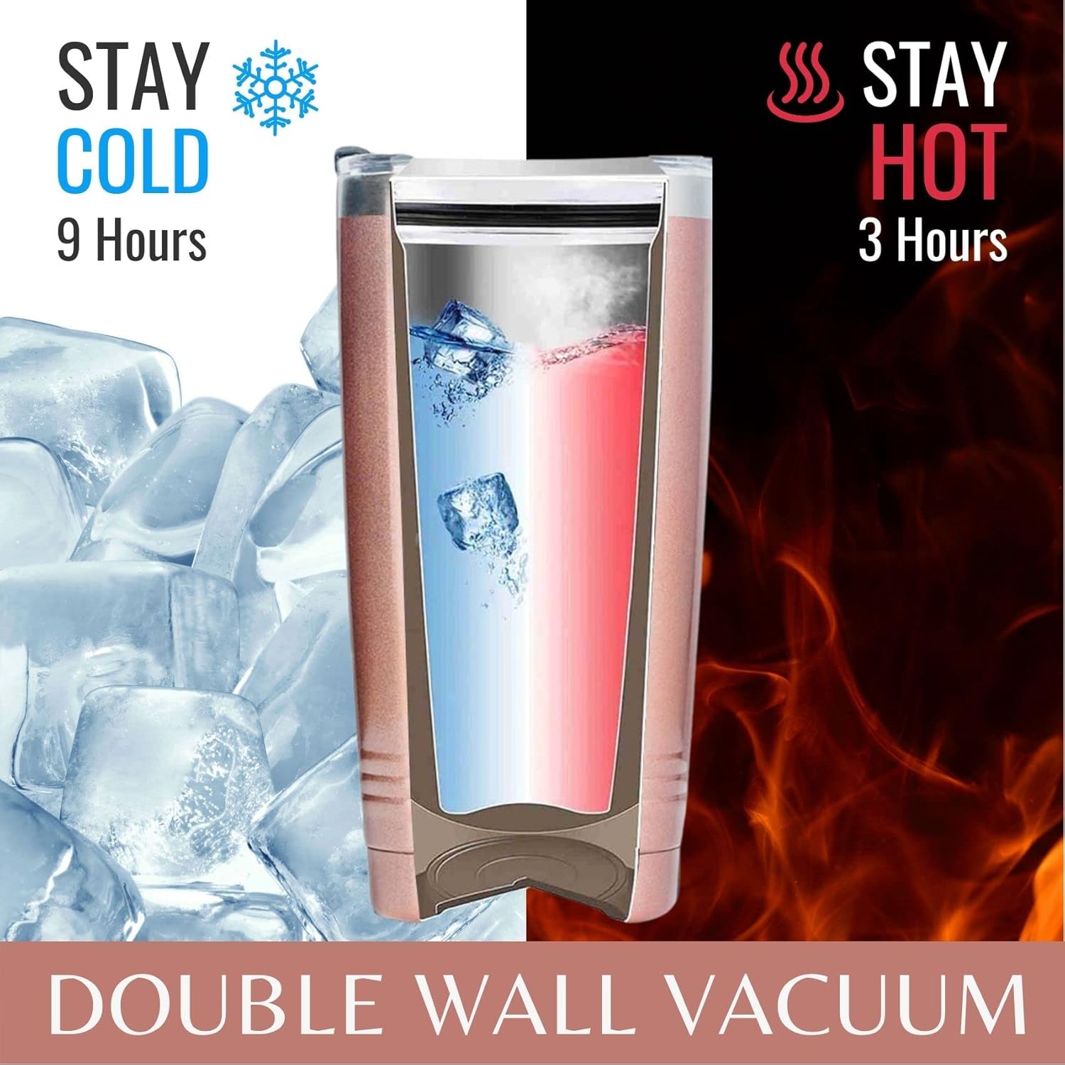 Onebttl Hiking Gifts for Hikers, Women for Christmas, Birthday, 20oz Stainless Steel Mug with Straw & Lid - Take a Hike - Image 6