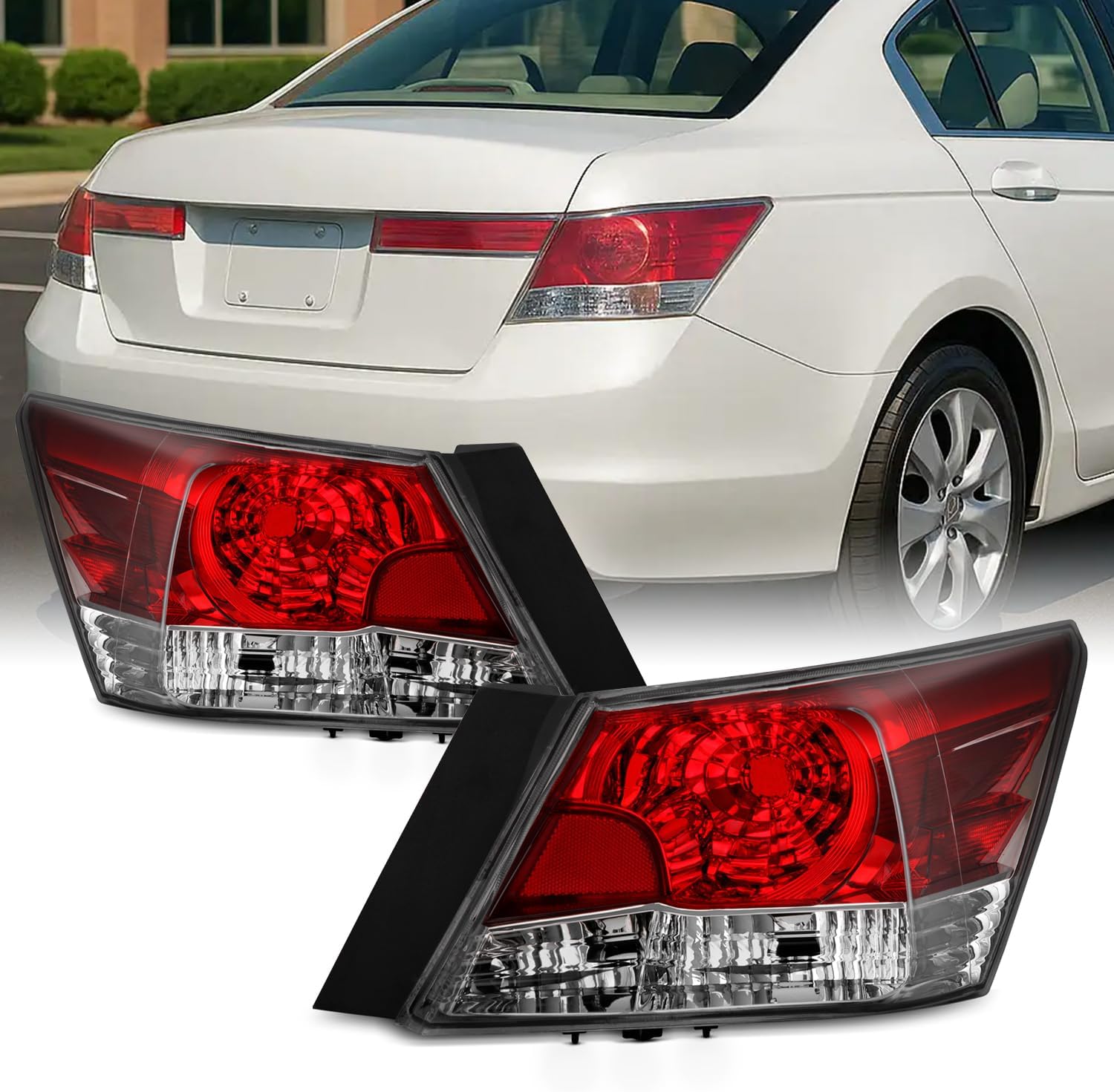 AKKON - Fits 2008-2012 Honda Accord Sedan 4Door [OE Style] Tail Light Brake Lamp Passenger Right Side 09 10 11