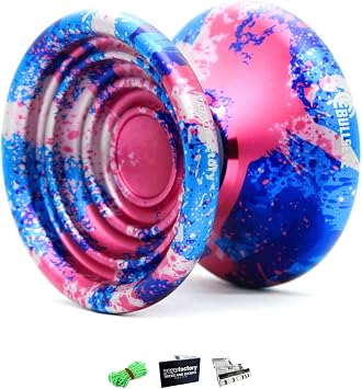 YoyoFactory Bullseye Yo-Yo   Metal Unresponsive Trick Yoyo, Fingerspin