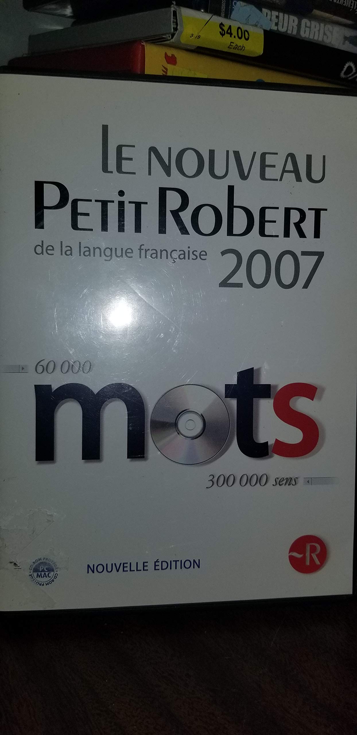 Le nouveau petit robert de la langue française 2007