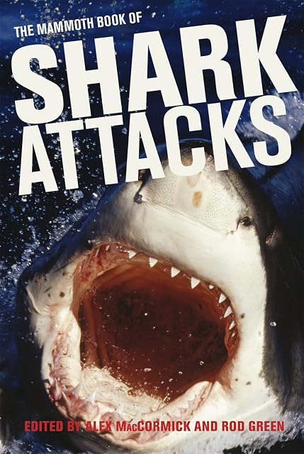 Portada de Mammoth Book Of Shark Attacks The