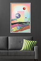 Vista 32 de Trends International Abstract Space Wall Poster with Magnetic Frame