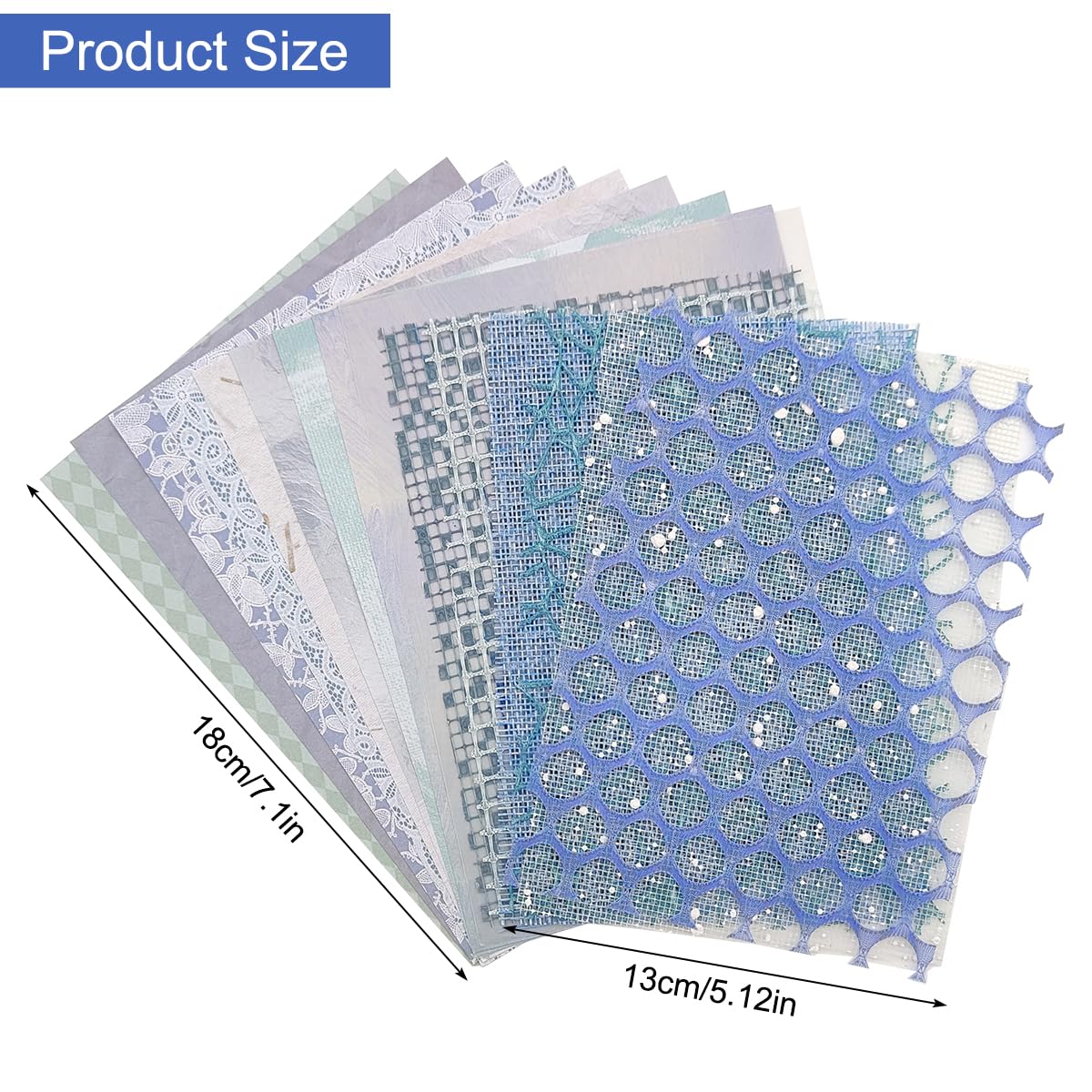 156 Fogli Carta Scrapbook Rete - Per Biglietti, Diari, Album Decorati - Foto 3