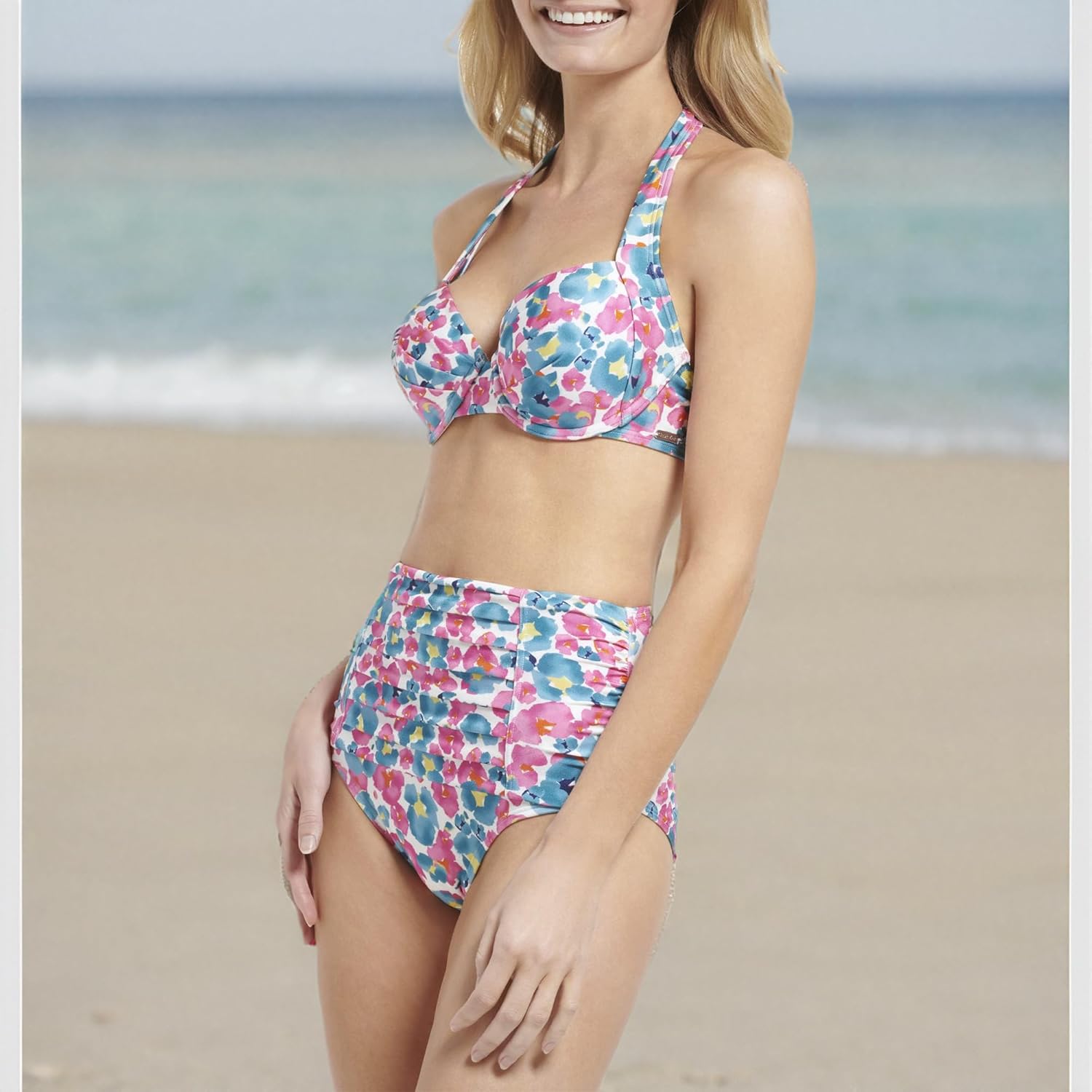 Calvin Klein Chiffon Caftan Cover Up - Image 5