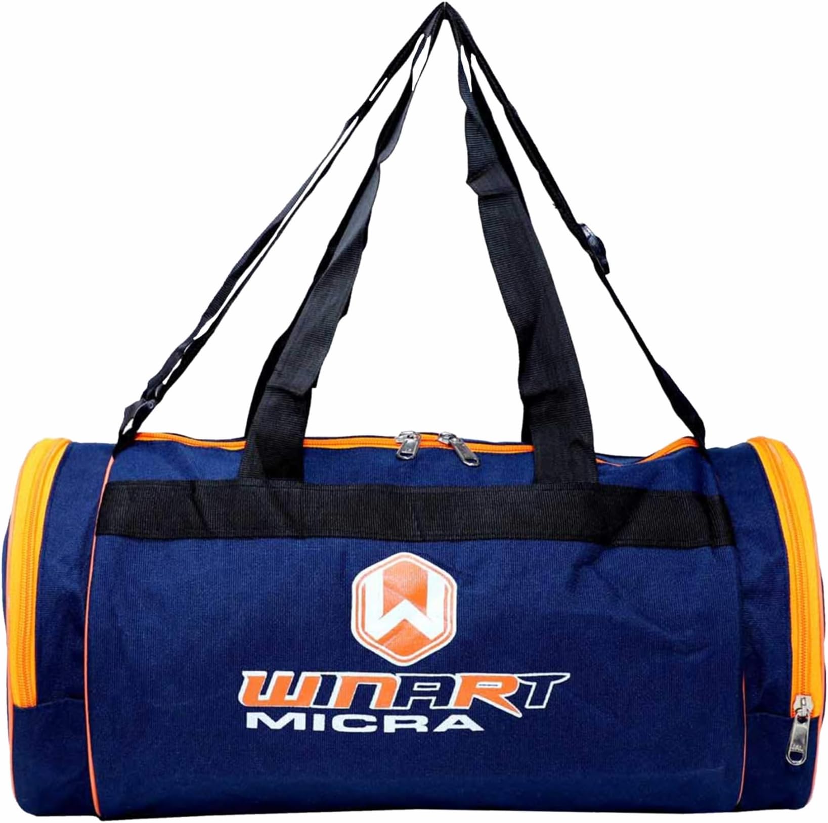 WINARTBlue Yellow Sports Gym Bag Travel Duffel Bag for Men and Women