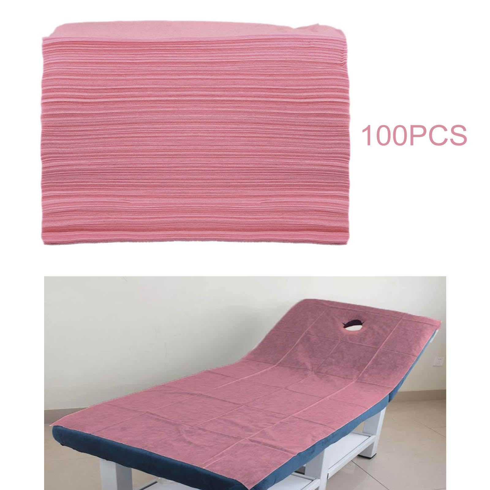 Funda de cama para salón de belleza, sábanas desechables de tela suave no tejida, opciones para el cuidado de ancianos y bebés, clubes de spa, camilla gruesa, funda de