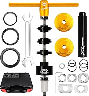 NEWFUN Extractor Rodamientos Bicicleta, Kit de Parte Inferior de Bicicleta, Kit Herramientas Bicicleta, para Montar y Desmontar el Pedalier BB86/30/92/PF30, Pedalier de Bicicleta