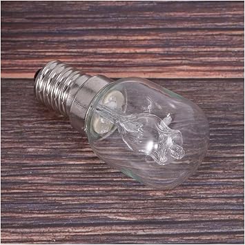 E14 High Temperature Bulb 500 Degrees 25W Halogen Bubble Oven Bulb E14 250V 25W Quartz Bulb