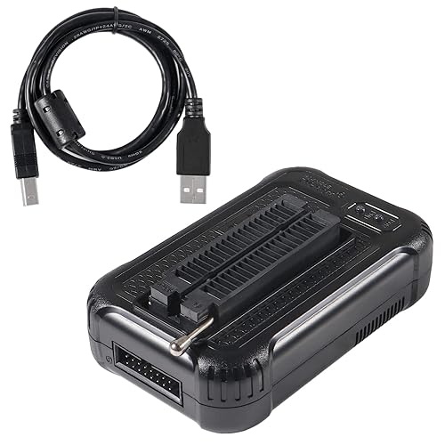 ACEIRMC T48 TL866-3G Programmer Support 31000+ ICS for EPROM/MCU/SPI/Nor/NAND Flash/EMMC/IC Tester/ TL866CS TL866II Plus Replacement (T48 [TL866-3G] Programmer)