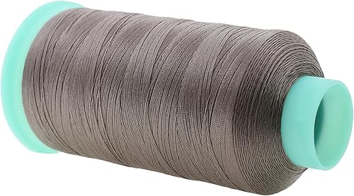 Miniatura 857 de Mandala Crafts Hilos de coser resistentes de nailon consolidado, hilo para tejer jeans de cuero, hilos de tapicería marina al aire libre, Beige
