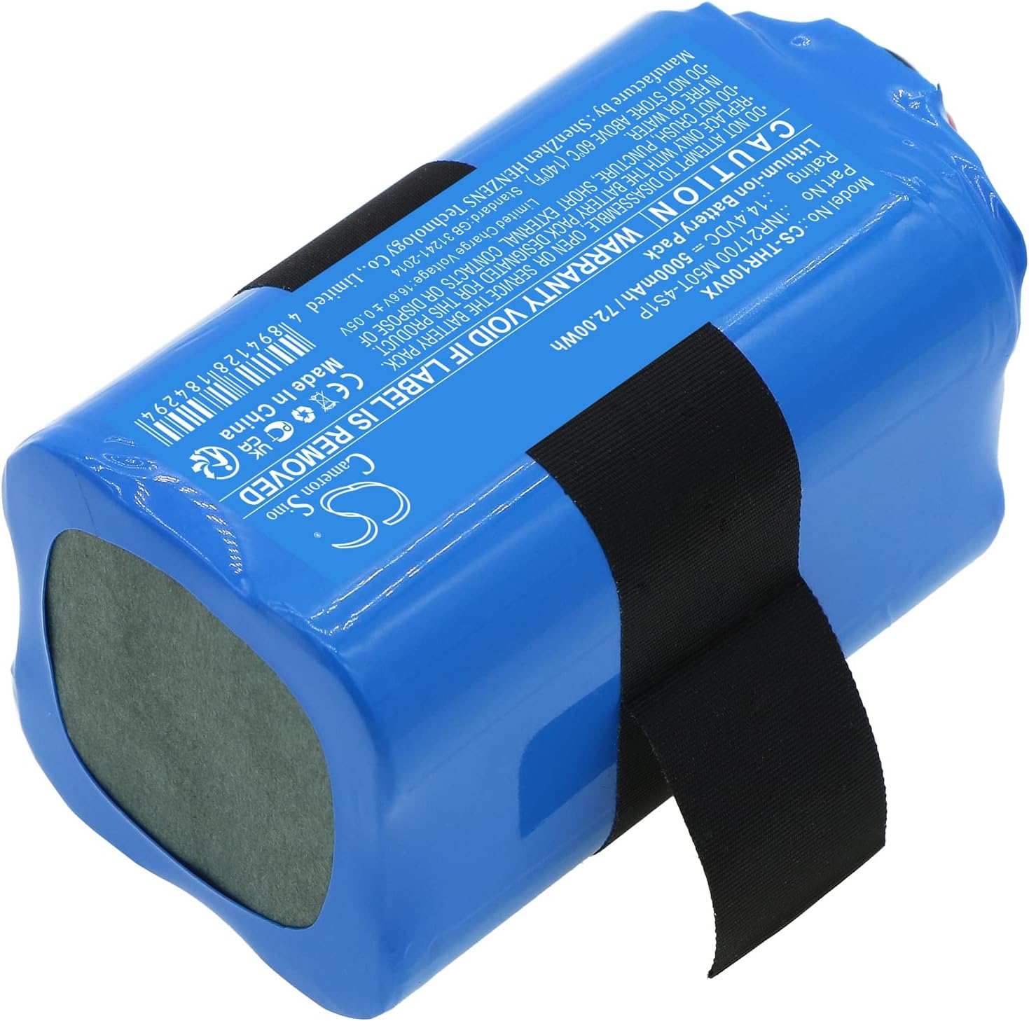 Replacement Battery for 360 QH100003 S10 X100 Max X100 INR21700M50T-4S1P INR21700 M50T-4S1P N033-4S1P (5000mAh)