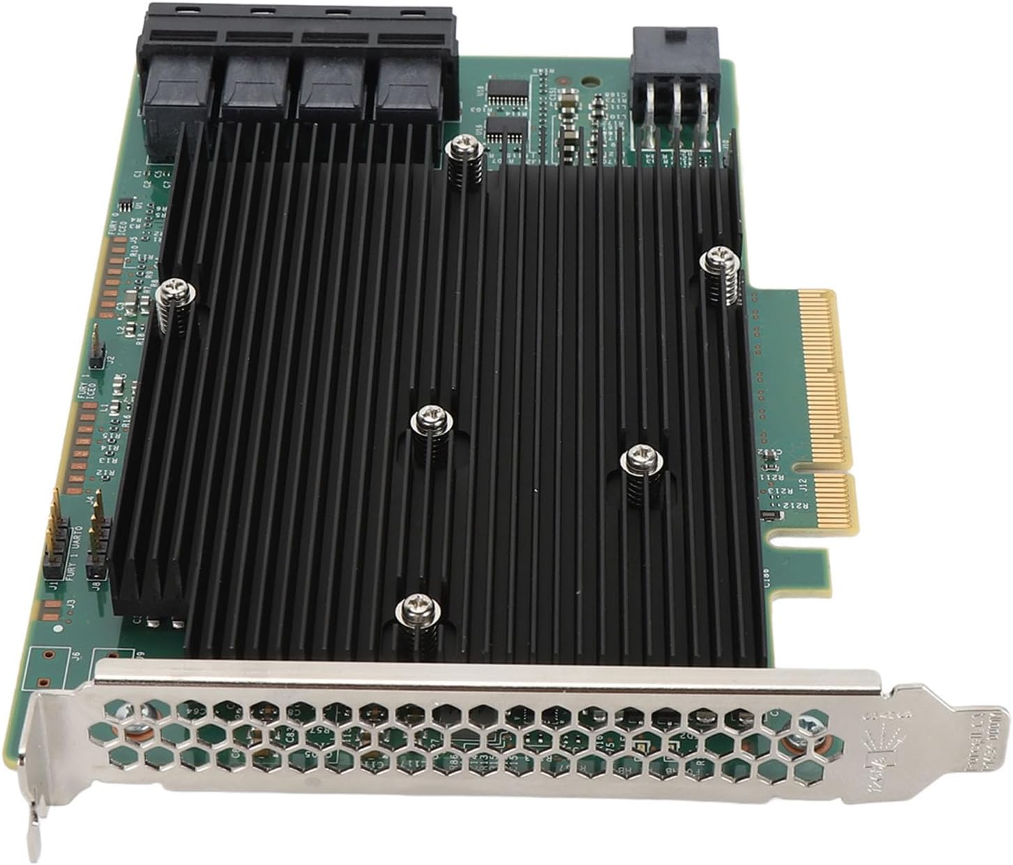 16 Port PCIe 3.0 x8 12Gbs SAS Controller, PCIe 8X, Connect 1024 External Devices with Flexible Storage Architecture, High Performance for Servers