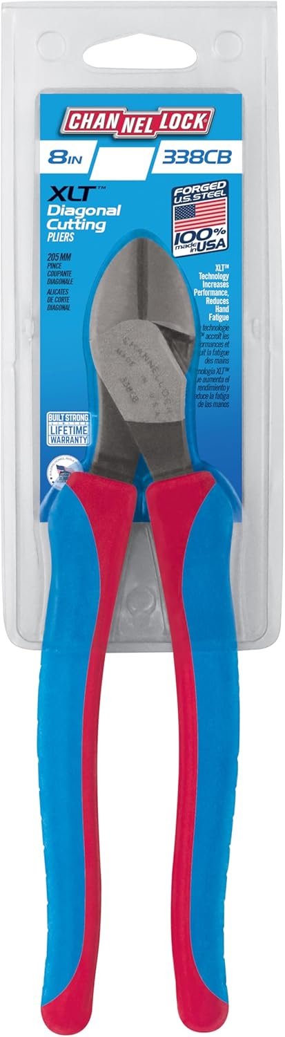 Channellock - 8 Diag. Plier Lap Joint (338CB)