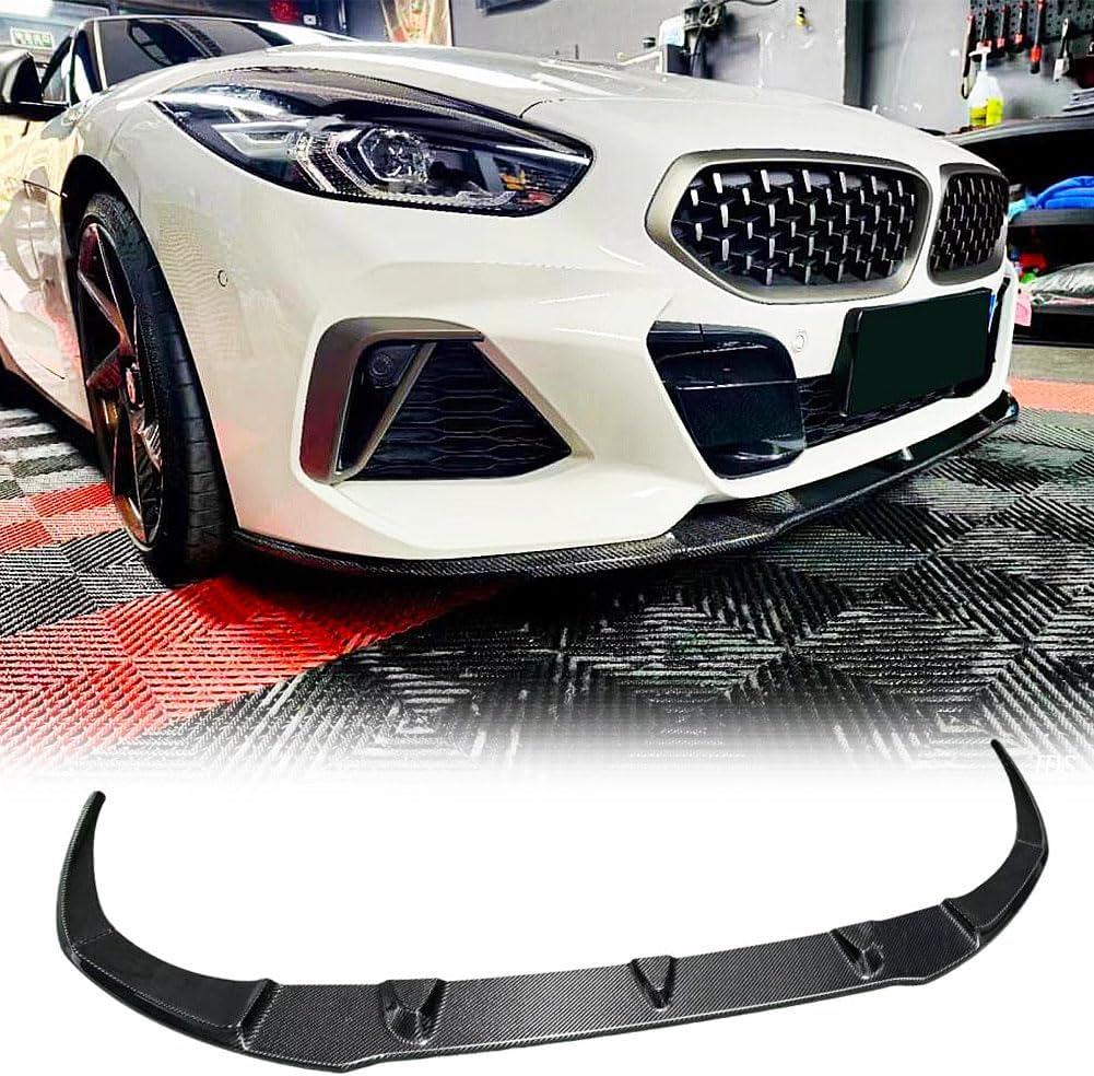 Carbon Fiber Front Bumper Lip for BMW Z4 G29 M40i M-Sport Convertible 2-Door 2019-2024 Chin Spoiler Splitter Factory Outket
