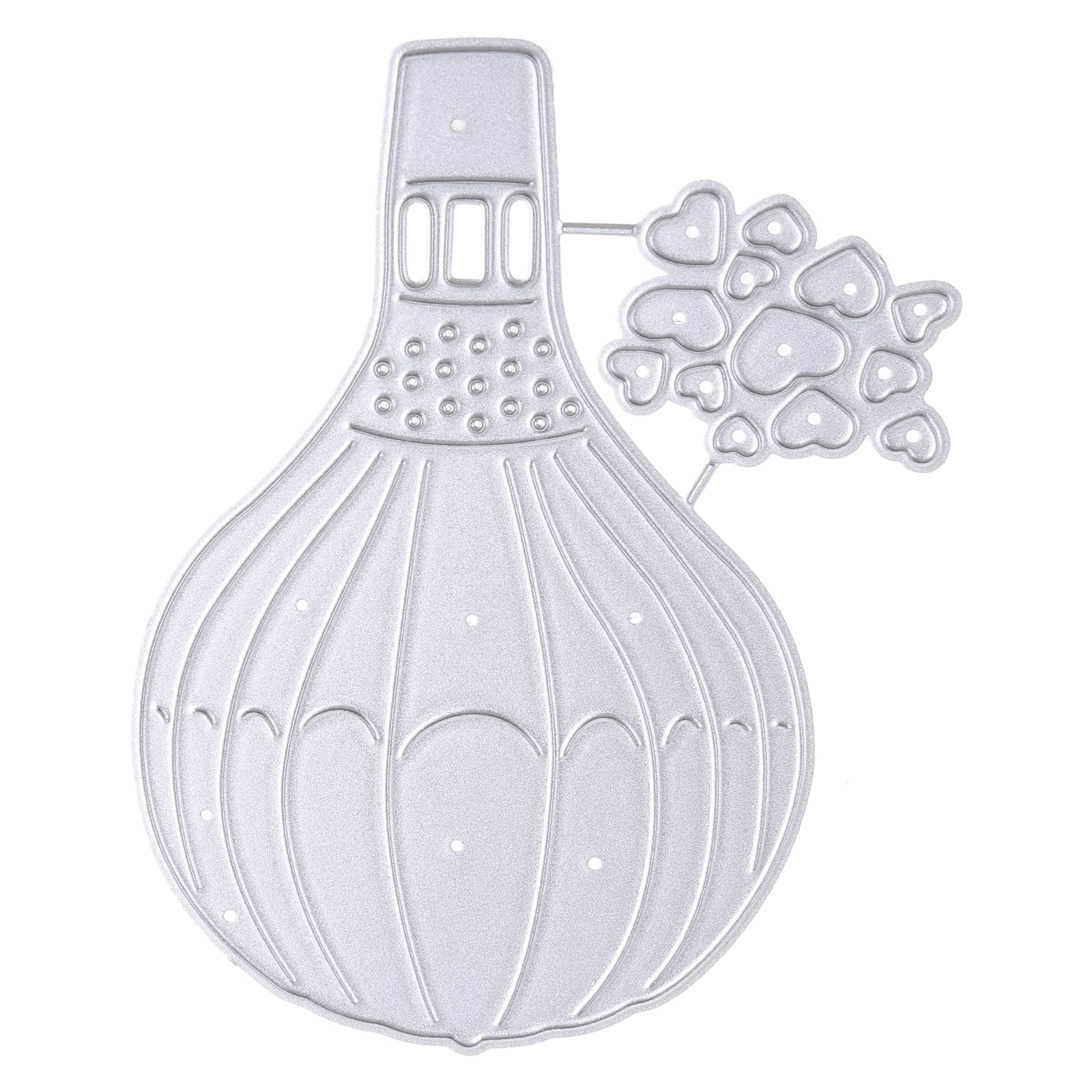 Creative Hot Air Balloon Cutting Die Delicate Paper Art Cutting Template Great Gift for Children Teens Adults Boys Girls Metal Die Cuts for Scrapbooking Crafting Card Making Christmas Halloween