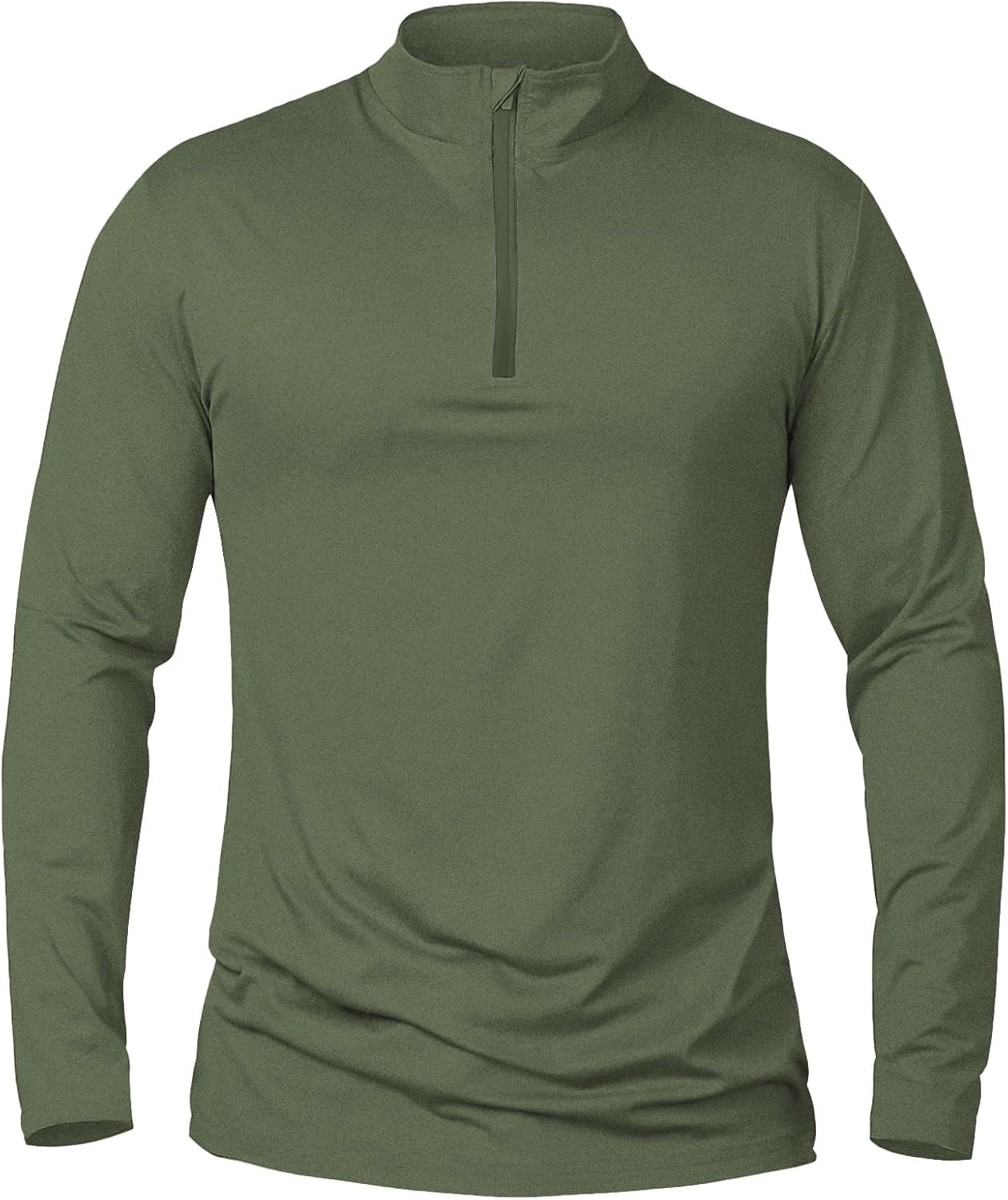 Mens Quarter Zip Pullover Sweatshirts - UPF 50+ Moisture Wicking & Breathable Sun Protection Golf Shirt
