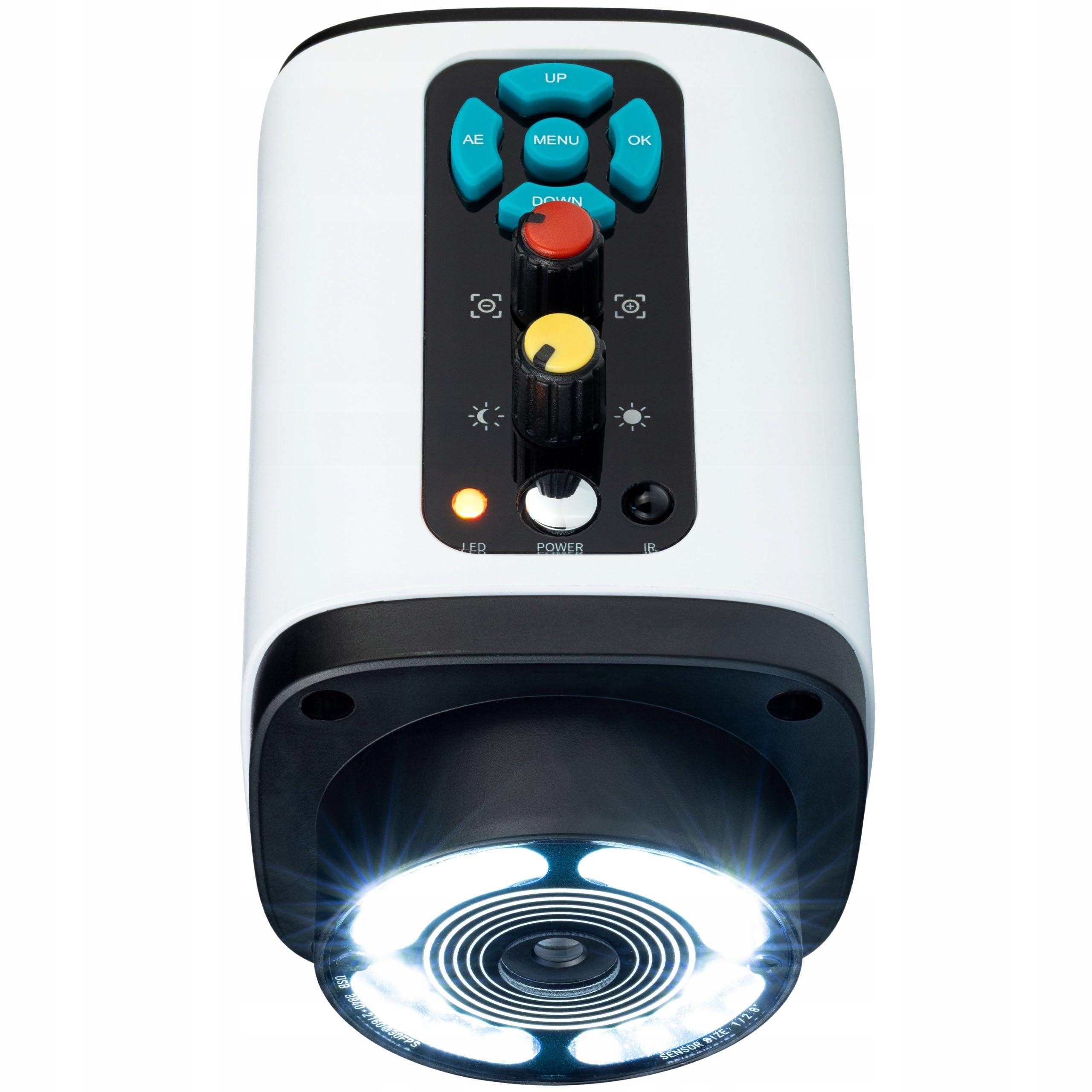 Altair Pro DigitalScope 4K mikroskop cyfrowy – aparat Sony 8,29 MP, HDMI USB 4K wideo, zdalna ostrość, 24 x oświetlenie LED, zoom elektroniczny, 64 GB, menu 8 języków, nauka laboratoryjna