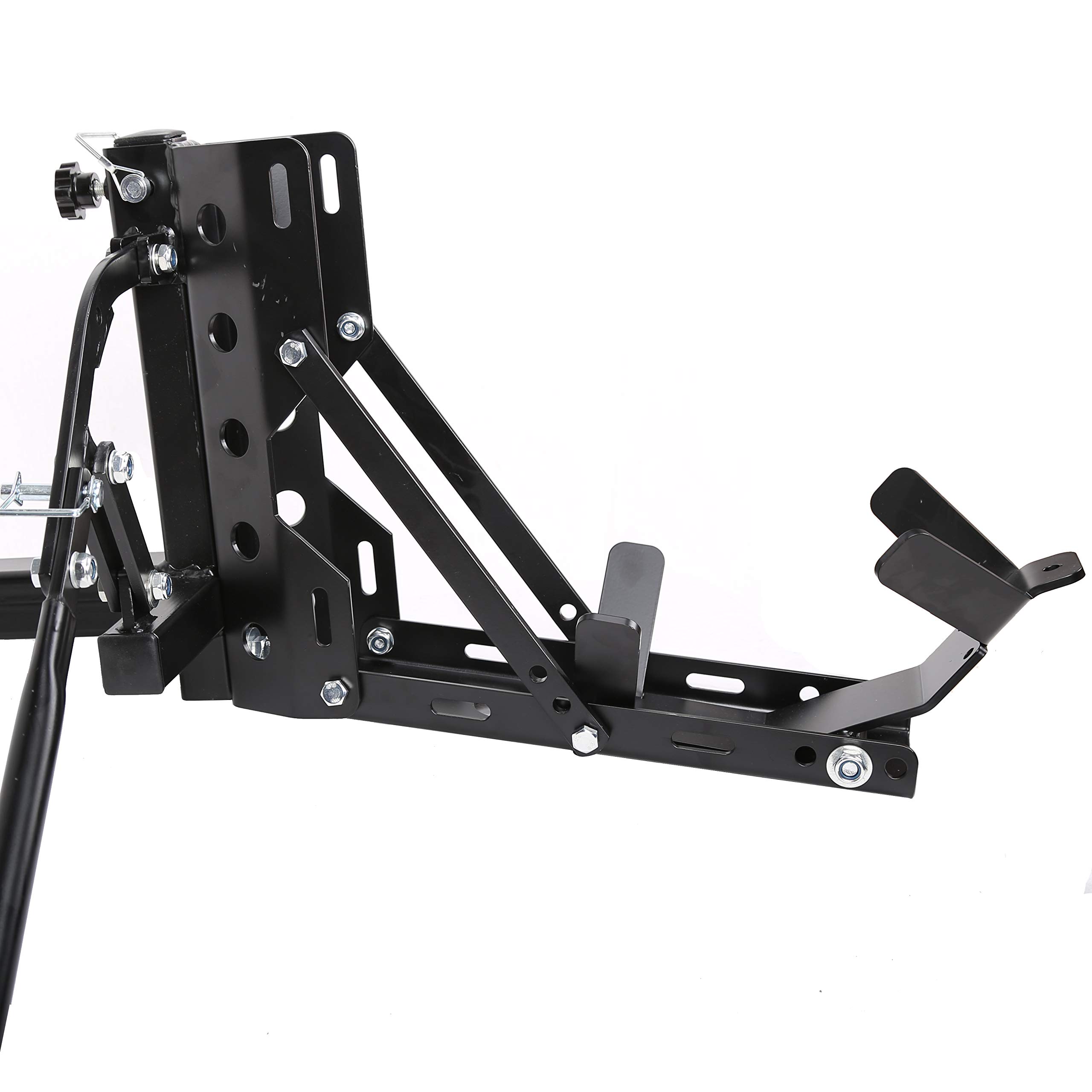 Motorcycle Trailer Carrier 2 Inch Hitch Tow Dolly Hauler 800LBS Buy Online in United Arab