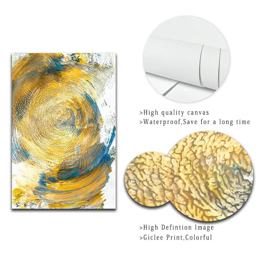 YELLOW！キャンバスアート 絵画 Hee Hee Hee Hee－Yellow ／ キャンバス