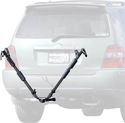 Let's Go Aero NEO™-2 Soporte de enganche para dos bicicletas en V (Modelo B01748)