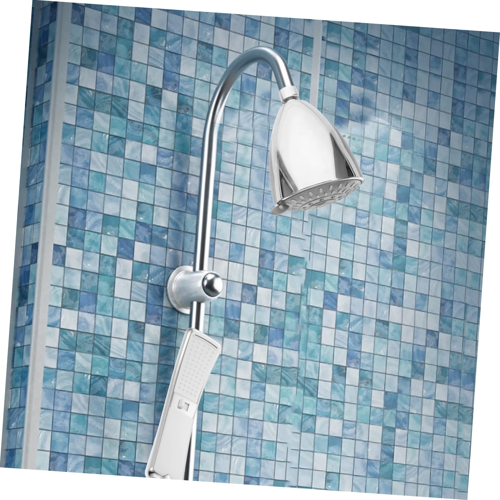 Garneck Addolcitore per Acqua Dura in Materiale ABS con Doccia Filtrata Filtro per Acqua da 6 Pollici Filtro per Acqua A 15 Stadi