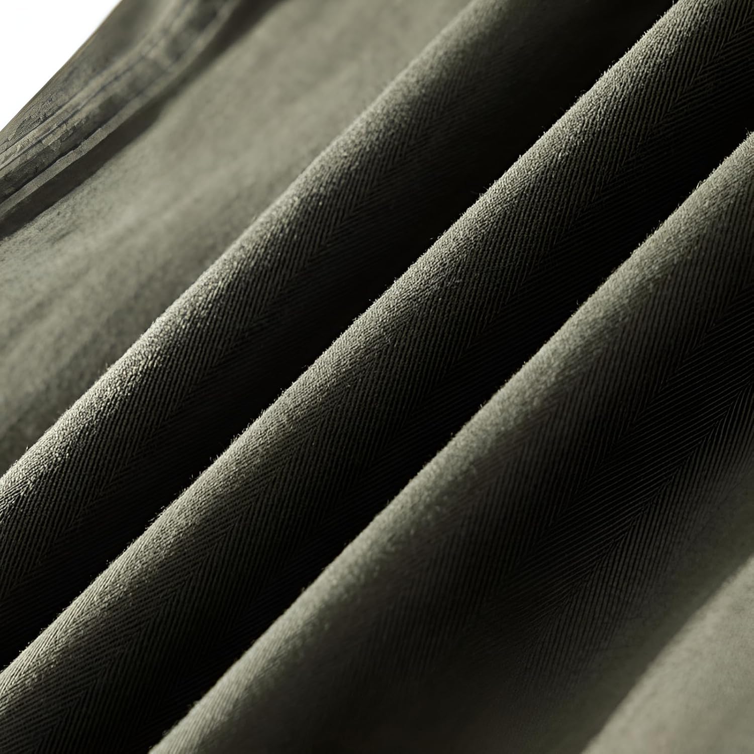 [Yizibuur] ワークシャツ エン メンズ 長袖 シャツ ビジネス カジュアル 兼用 オールシーズン着用可能 スナップボタン