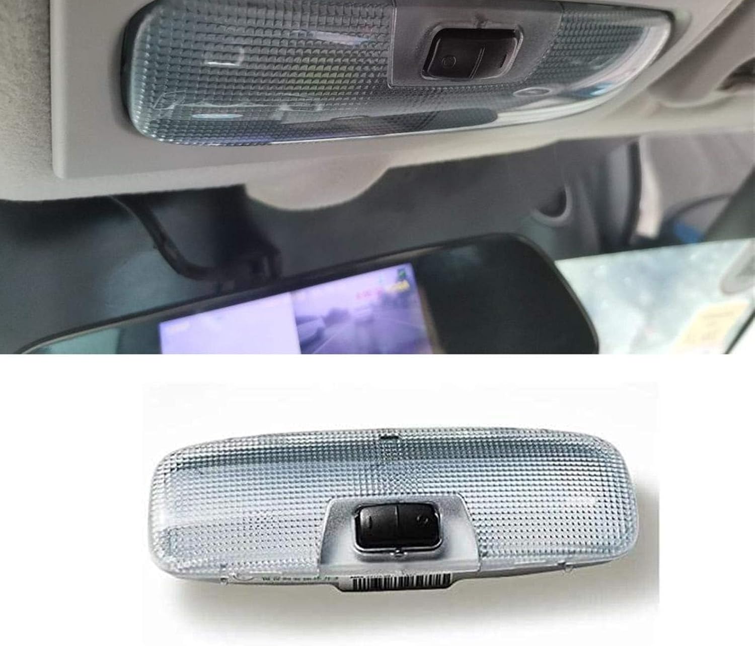 For Ford Focus Fiesta Mondeo 2005-2014 Car Sunroof Reading Light Switch Button Car Interior Sunroof Reading Light Switch Accessories.