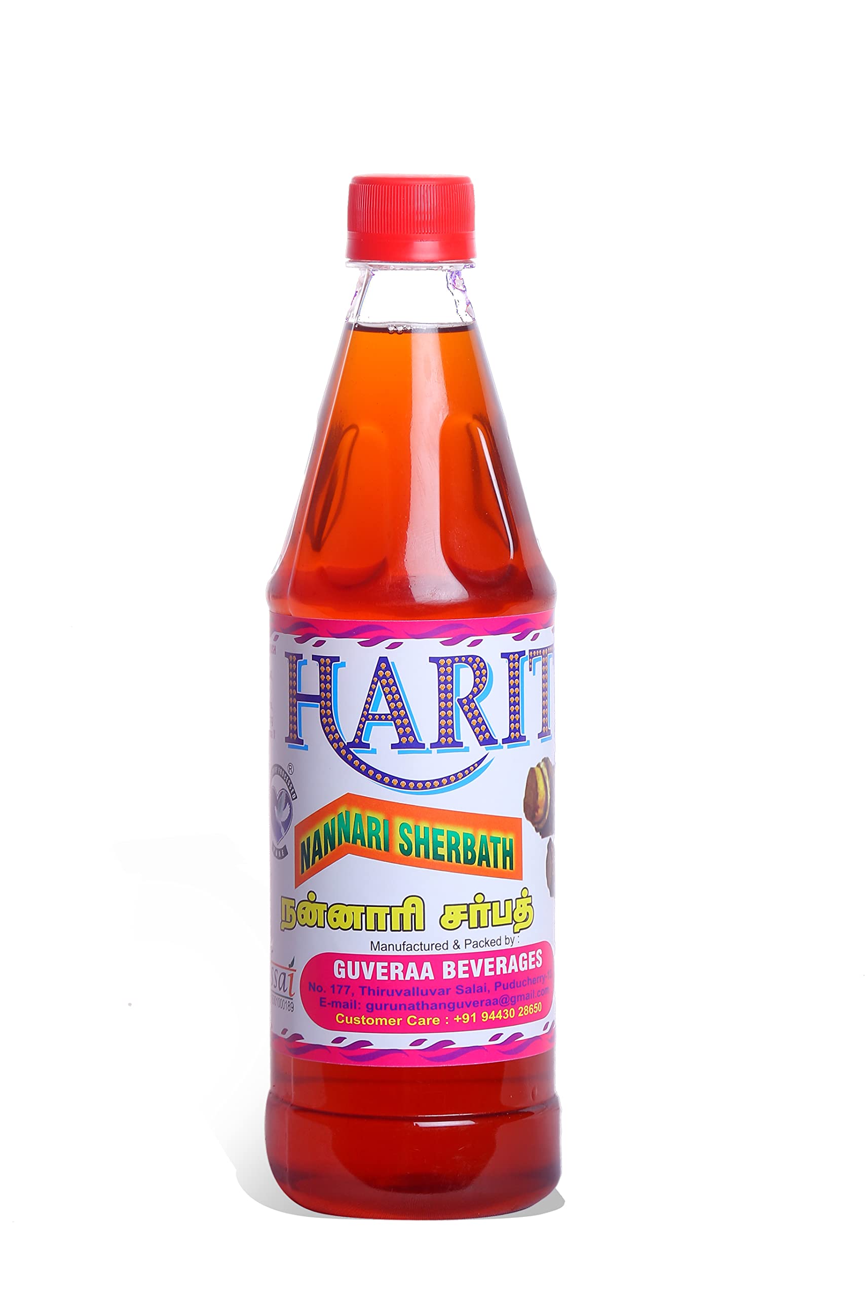 Generic Guveraa Beverages Nannari Sherbath Syrup Ideal for less sugar taste consumption 680 ML (4)-picture-29
