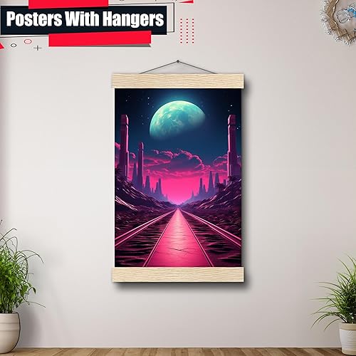 Miniatura 5 de Unique Synthwave Style Retro Art, 80s style art, framed poster print, guest room art, cool living room art, Print On poster, poster