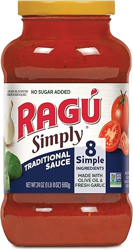 Ragú, Simply Pasta Sauce Traditional, 24 Ounce