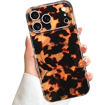 ZIYE Magnetic Case for iPhone 17 Pro, Brown Tortoise Leopard Print