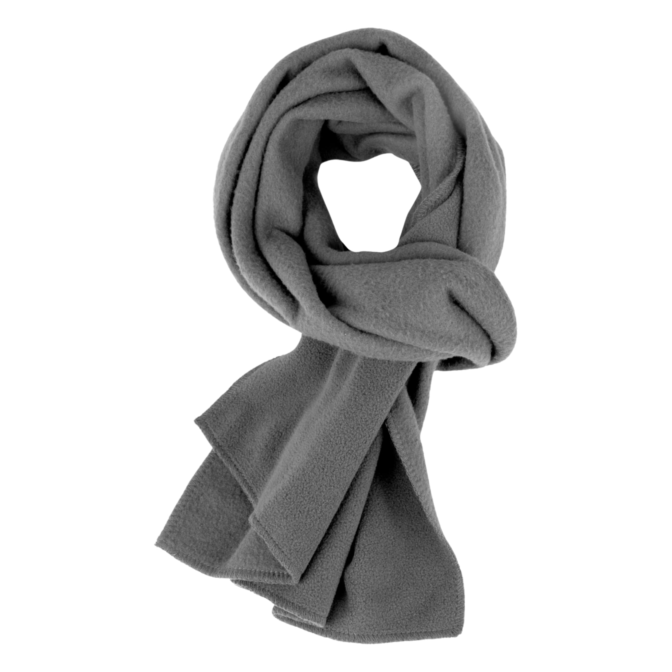 Adventure Togs Kids Scarf Micro Fleece Thermal Winter, Grey