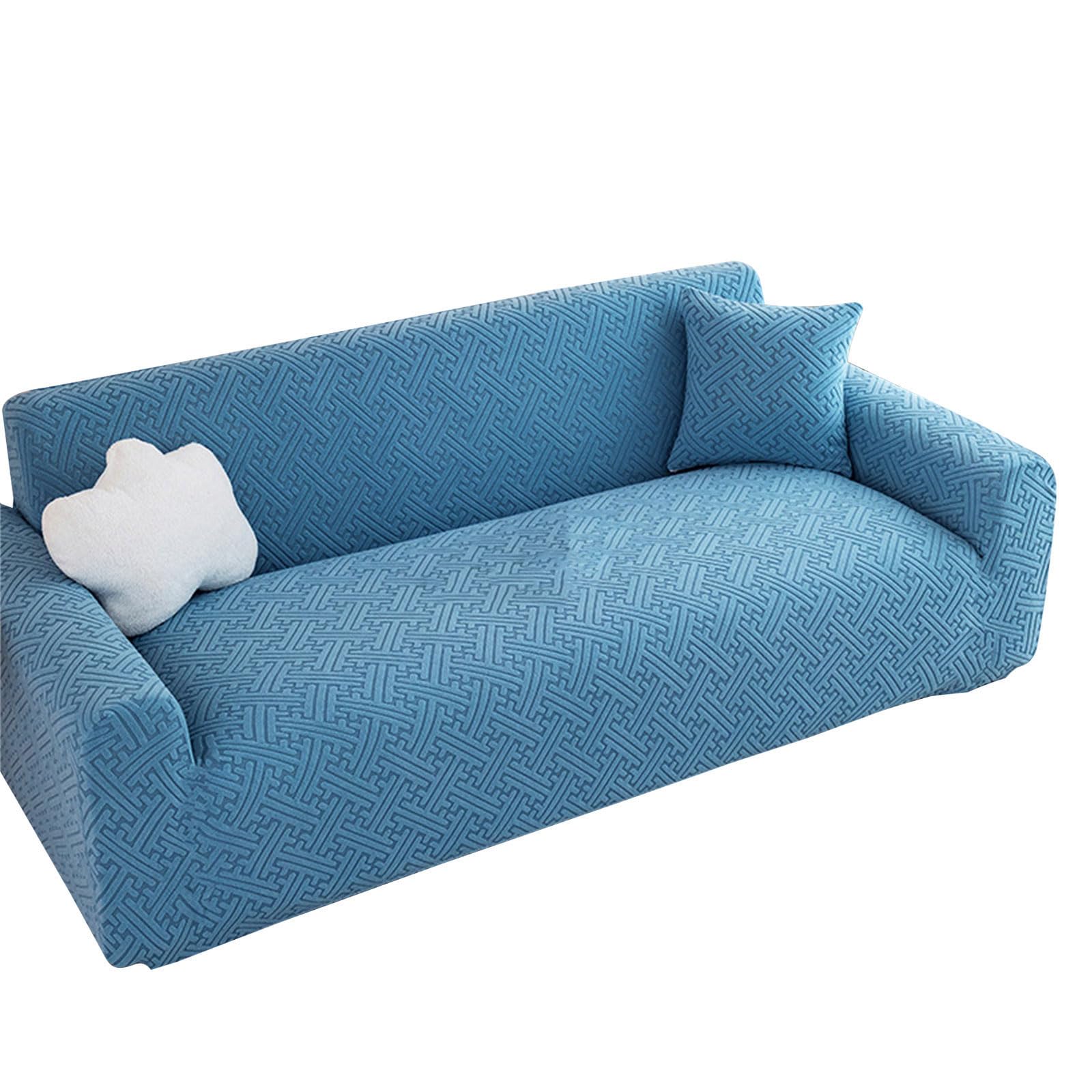 Seat Sofa Armchair Cover Velvet Texture Sofa Slipcover Relaxation Velvet Cover with Armrest