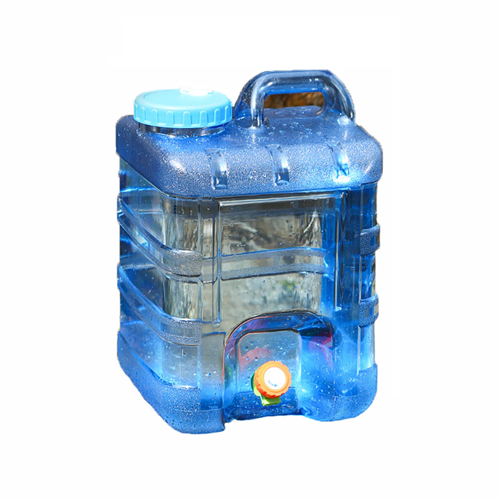 15L 20L Tragbarer Wasserkanister mit Deckel Zapfen - BPA-frei Kunststoff Auto Wasserbehälter Camping Wassertank für Outdoor Home Reise Notfall Caravans Camping Wandern