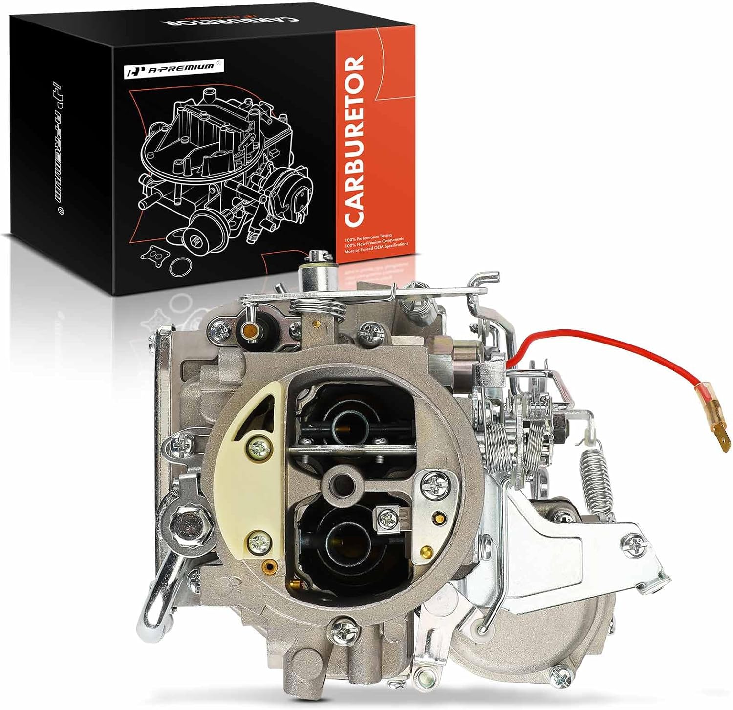 A-Premium 2 Barrel Carburetor Compatible with Nissan Pathfinder 1984-1989, 720 1983-1989, Caravan 1985, Datsun Truck 1985, Bluebird 1984, Atras Truck 1990, Vanette Panel Van 1986, Electric Choke