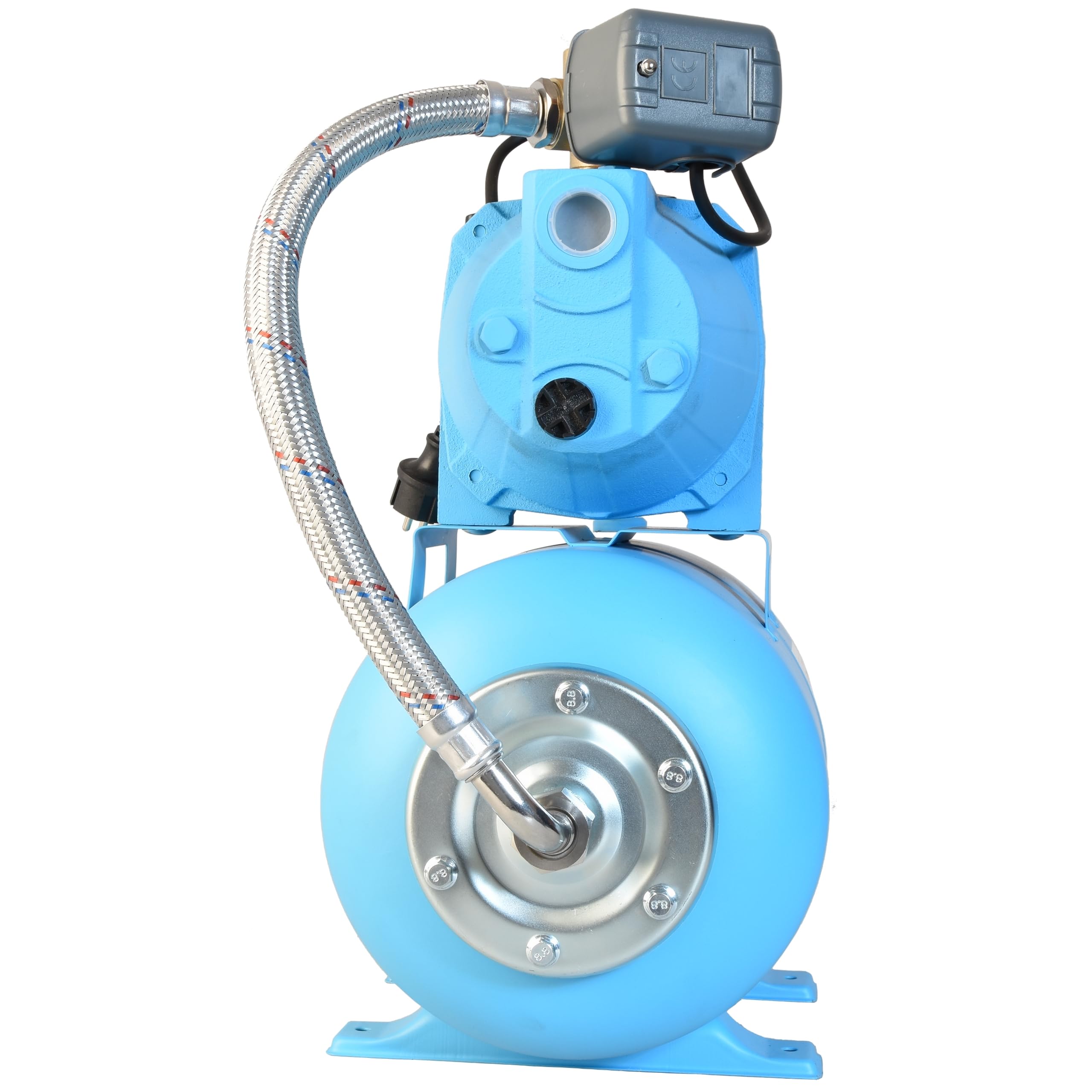 Zestaw Hydroforowy 24L Hydrofor Pompa do Wody Domu SET 100S Hydroforowa (1100 W, 3600 l/h, max. podnoszenie 50 m) WYDAJNY