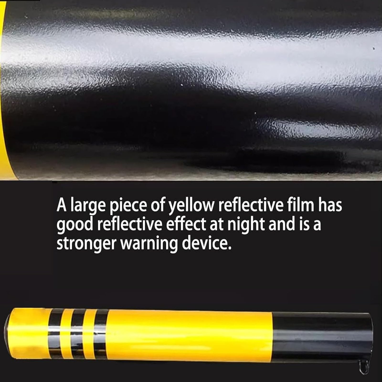 Générique Borne de sécurité Amovible avec Manchon d'encastrement et cônes de signalisation - 75 cm (29,5 po) pour Une Protection de Zone renforcée, Durable, Installation