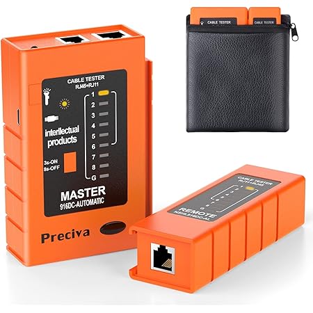 Tester Per Cavi Di Rete 4 In 1 - Controllo Per RJ45, RJ11, USB E BNC - Per Cablaggi LAN E Reti - Foto 11