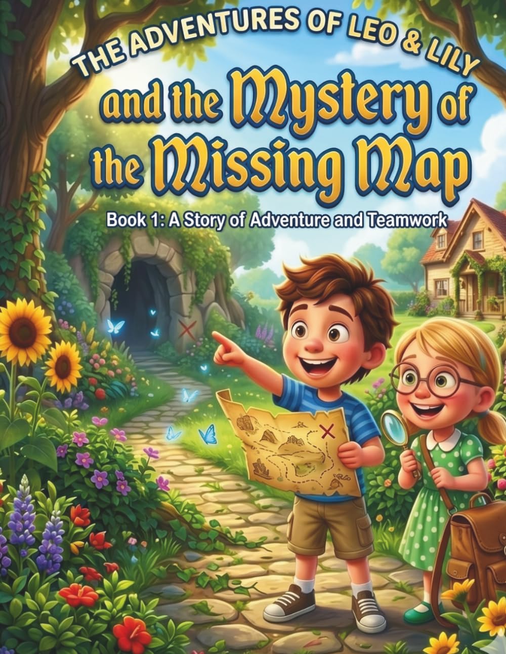 Leo and Lily and the Mystery of the Missing Map: A Story of Adventure and Teamwork (The Adventure pf Leo & Lily)