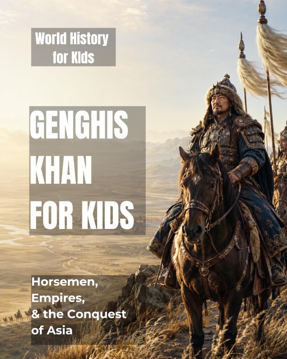 Genghis Khan for Kids: Horsemen, Empires, and the Conquest of Asia (World History for Kids)