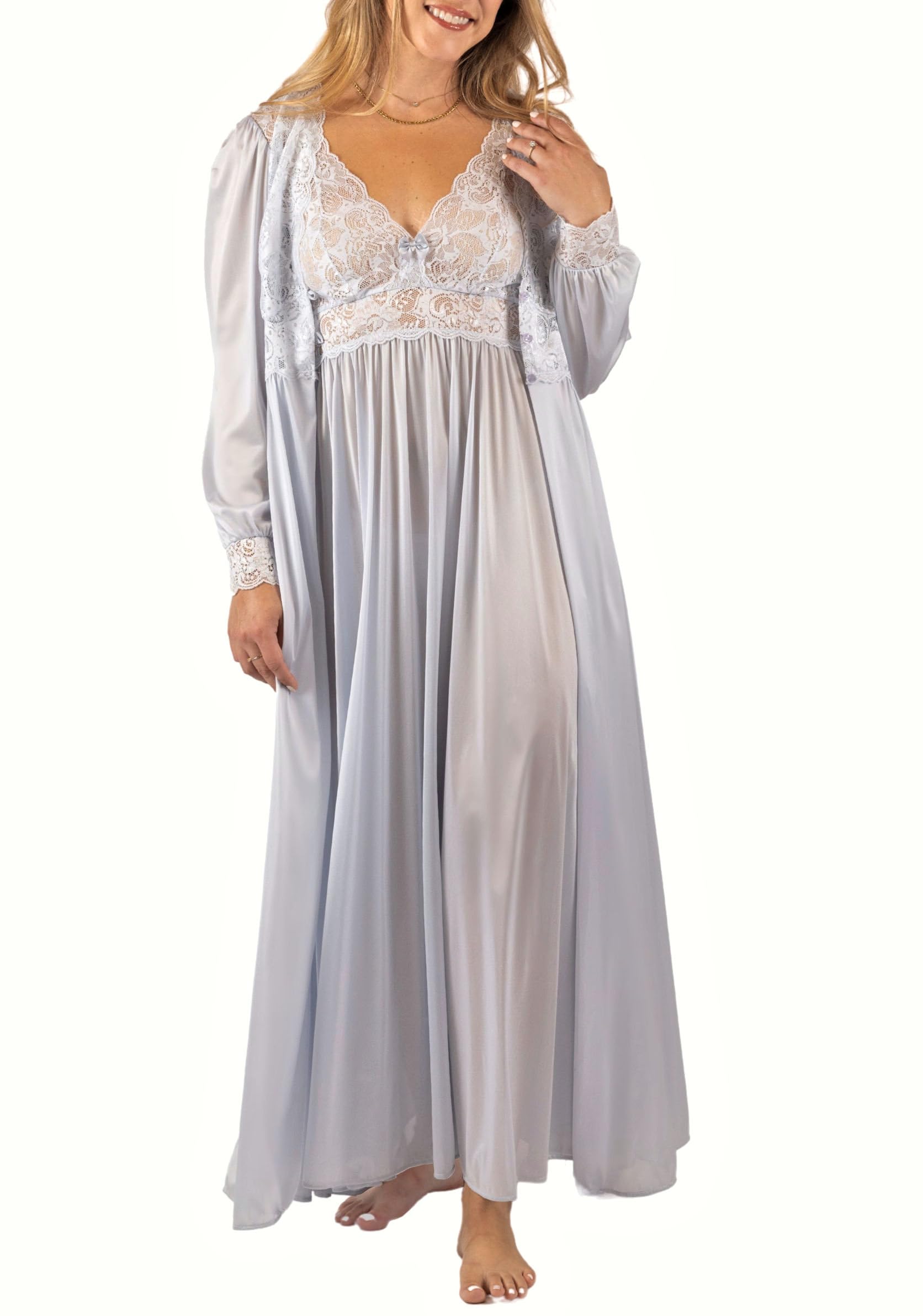 Pajamas Women's Long Nylon Nightgowns Shadowline Womens
