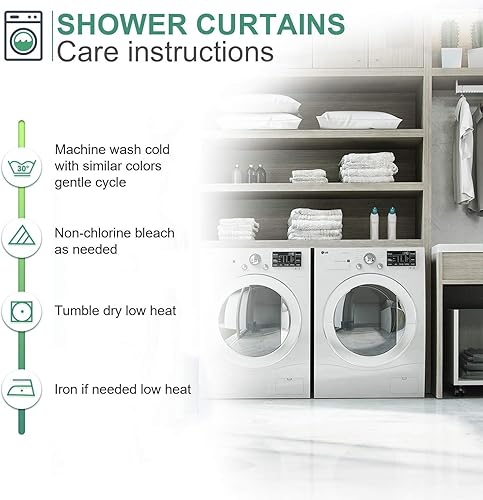 Miniatura 7 de Homewelle Cortina de ducha con manos góticas, esqueleto negro, ojo de bruja, polilla, tarot, quiromancia, psíquica, sol, luna, espeluznante, 60