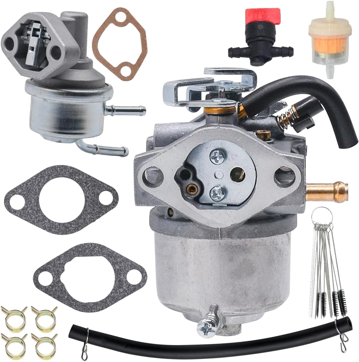 AM122614 Carburetor Fits for John Deere LX178 Carb 32045 32226 32410 32361 Carb with Fuel Pump AM132715