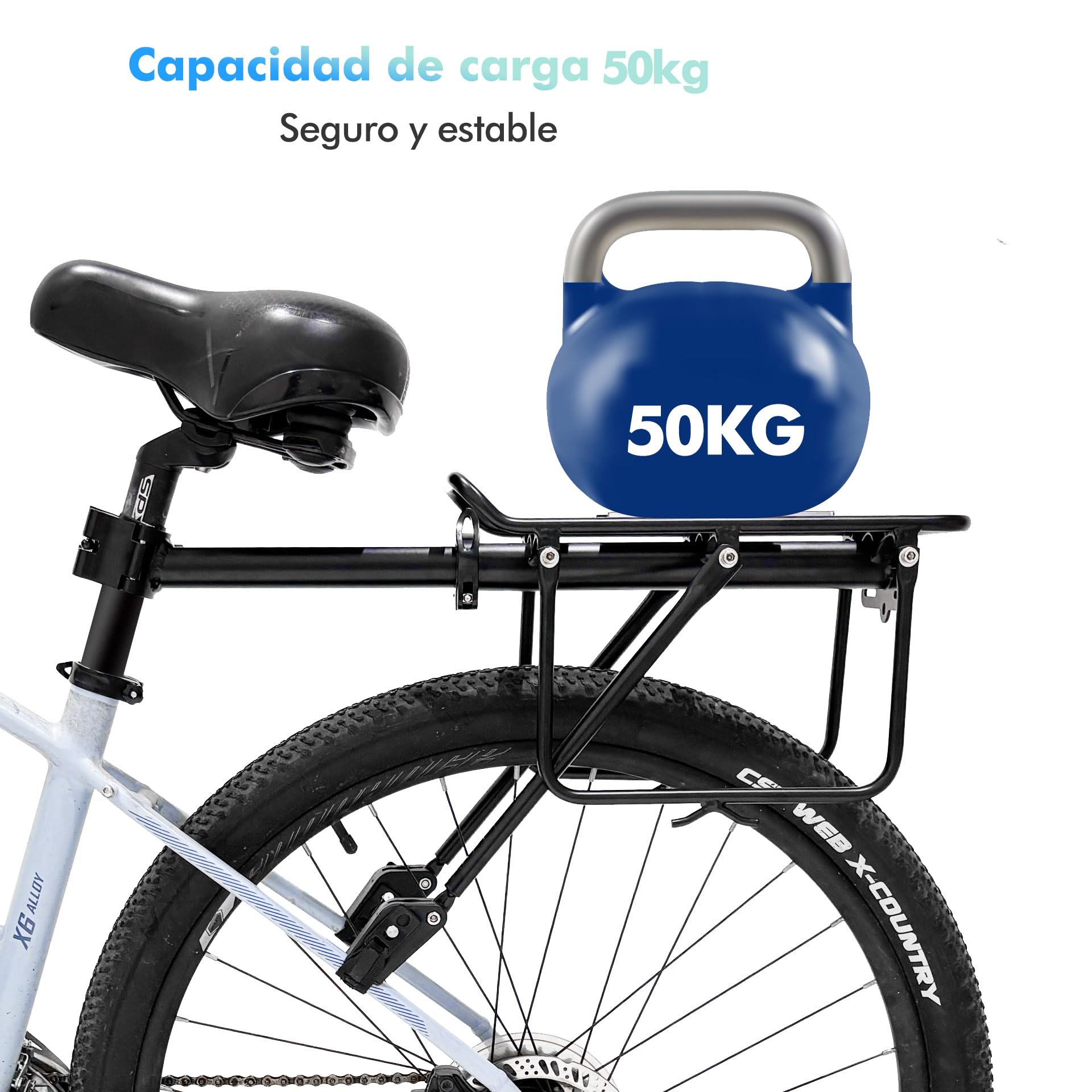 Porta Alforjas Delanteras Soporte Para Alforjas Bicicleta Alforjas