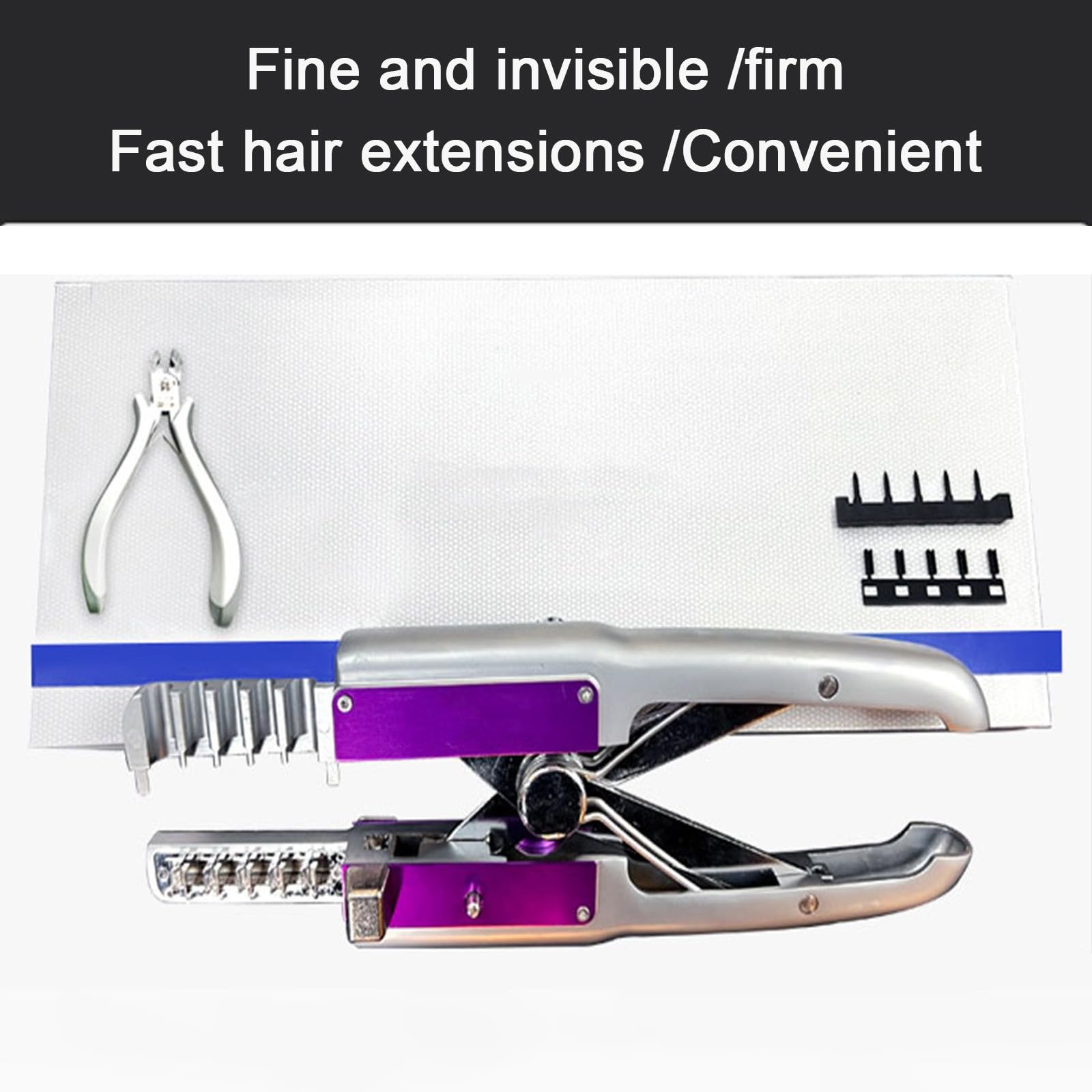 Amazon.com: 6D Hair Extensions Machine Kit, 3rd Generation 5-pin