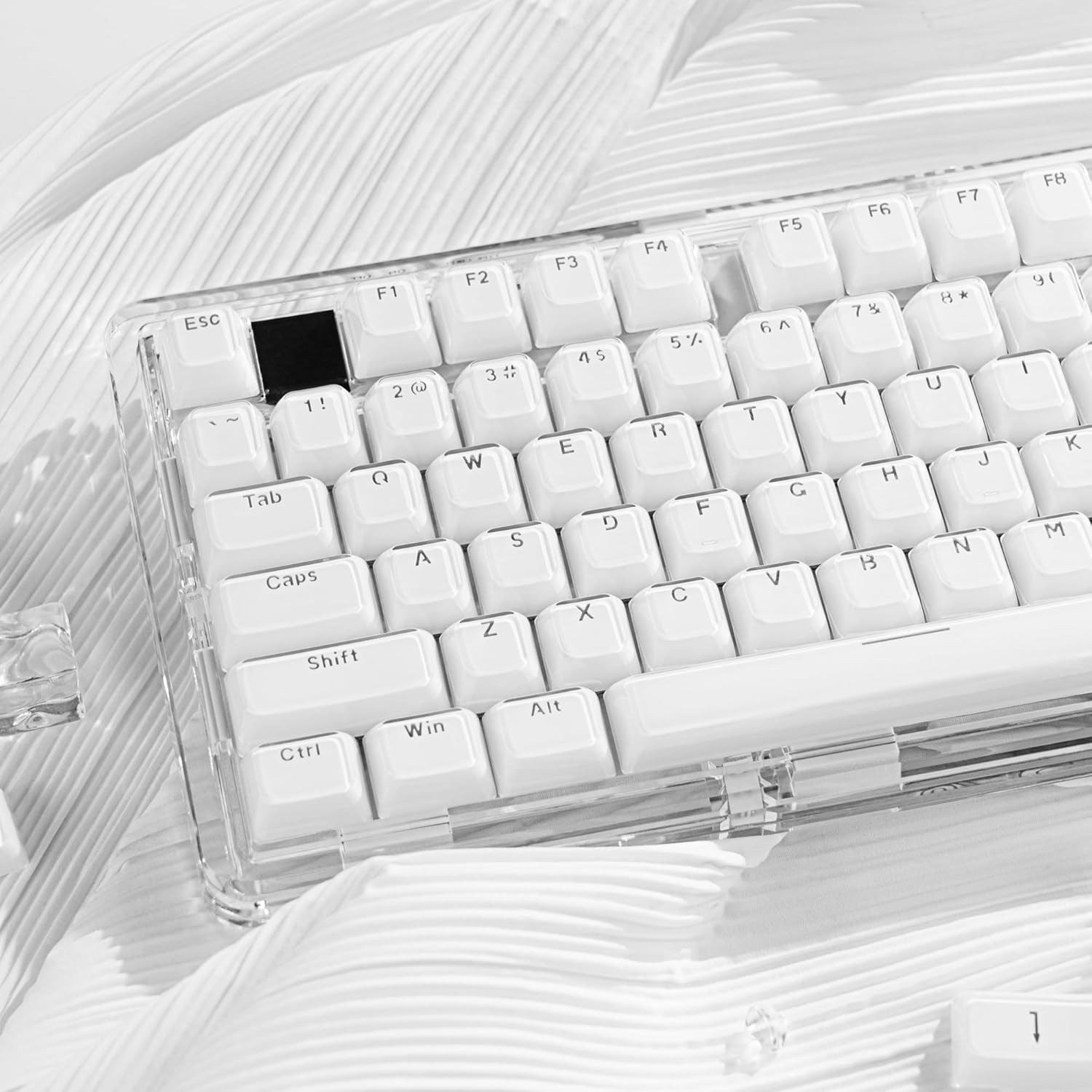 Clear keycaps 135 Keys, Crystal Jelly Keycaps MDA Profile