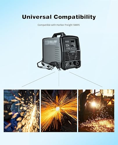 Miniatura 5 de Electrodo 59182 Boquilla 59164 Puntas 65A Fit TI-PC65 Antorcha IPT-65 58895 Harbor Freight Titanium 65A Cutter 10PK
