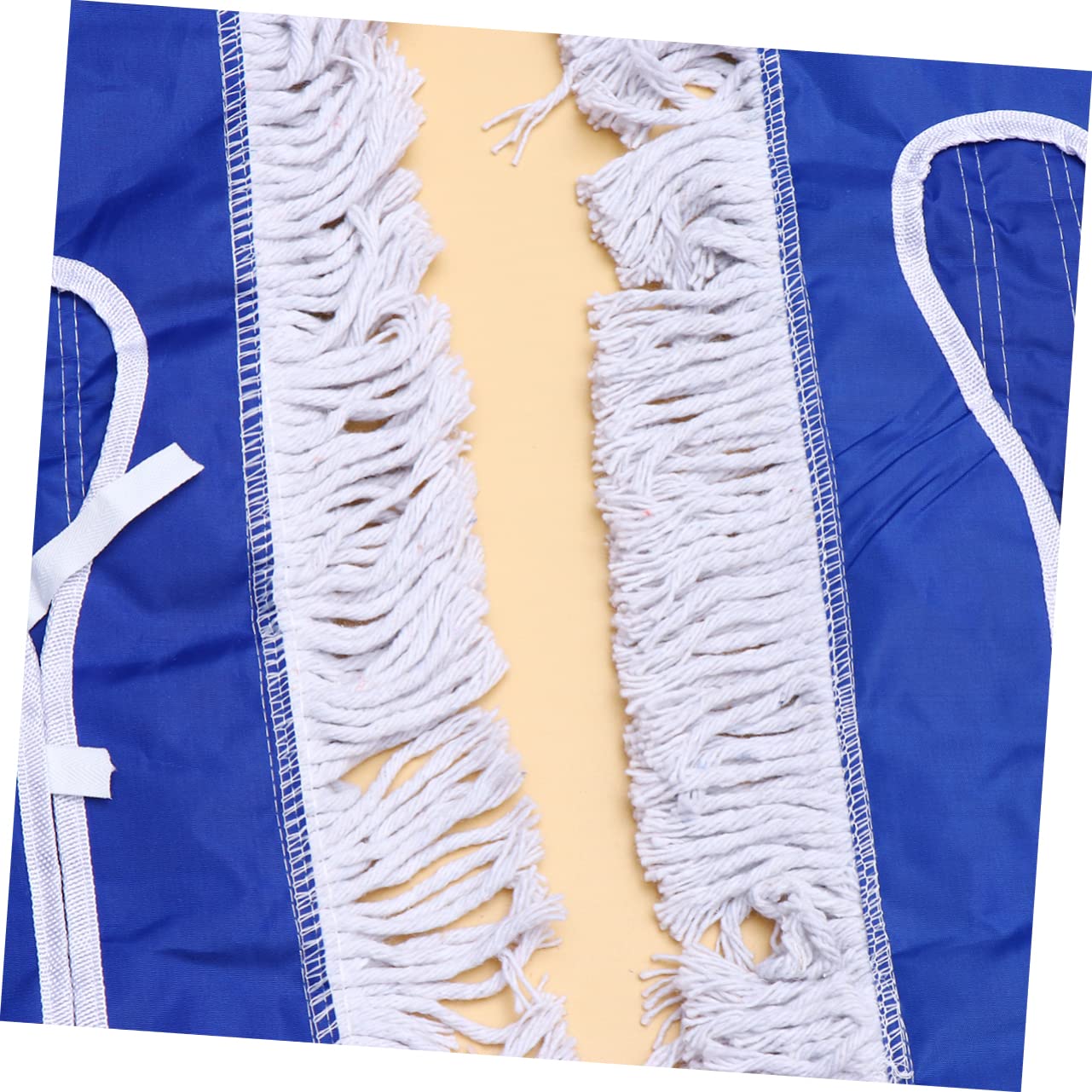 BESTYASH 2pezzi Panno di Ricambio per Scopa Spinta Realizzato in Filo di Cotone Accessorio per Pulizia Domestica Riutilizzabile e Lavabile