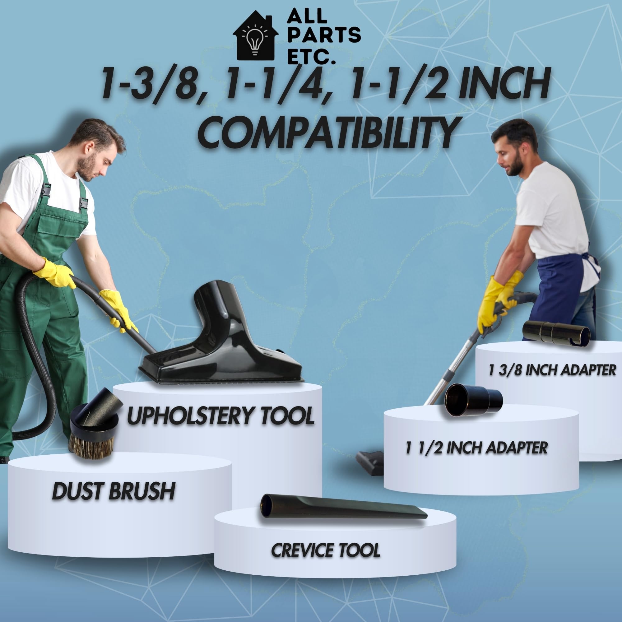 【BOSSKITA様用】 Amazon.co.jp: ALL PARTS ETC. 1.25インチ掃除機アクセサリー用